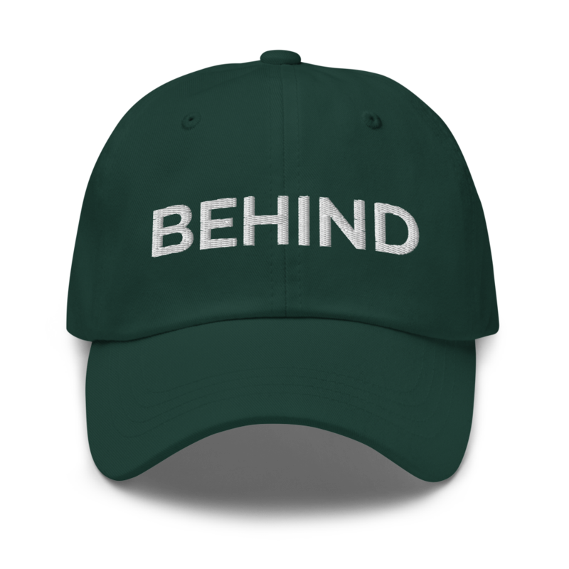 Behind Hat - Spruce