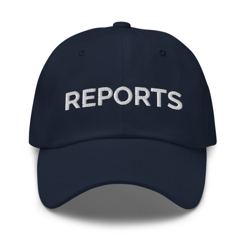 Reports Hat - Navy