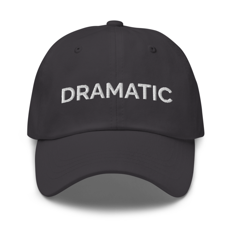 Dramatic Hat - Dark Grey