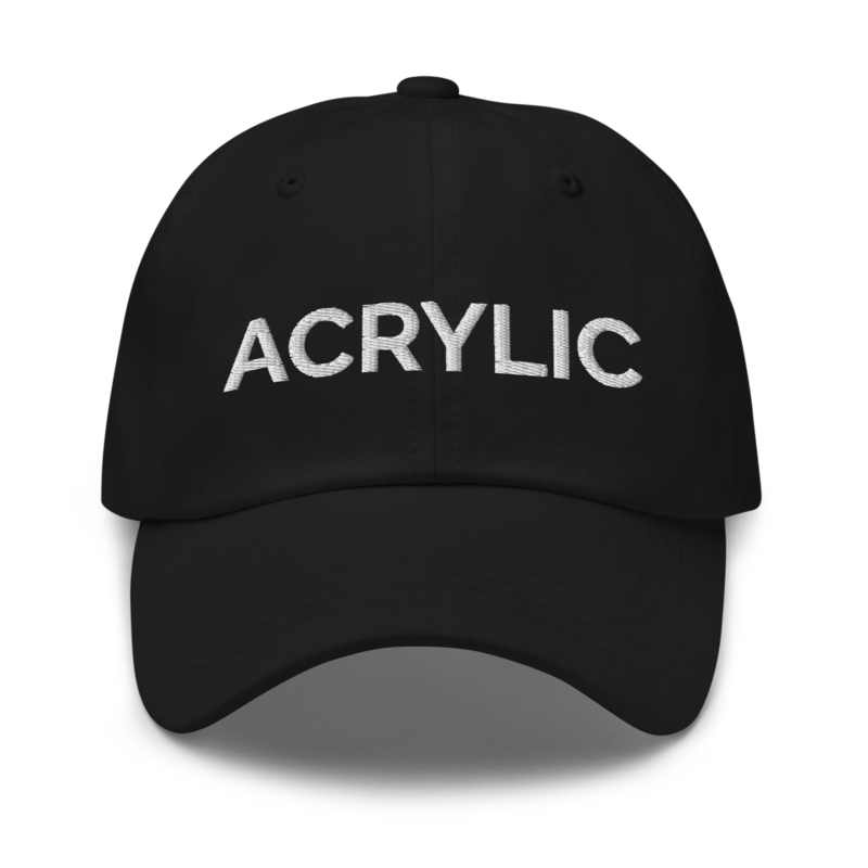 Acrylic Hat - Black