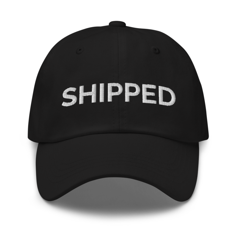 Shipped Hat - Black