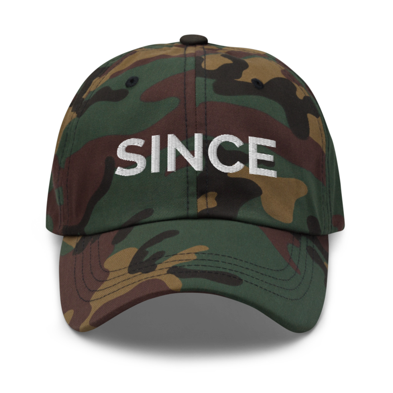 Since Hat - Green Camo