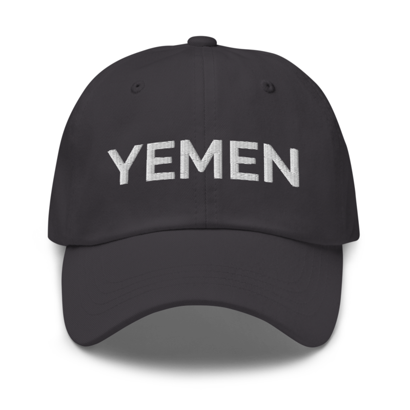 Yemen Hat - Dark Grey