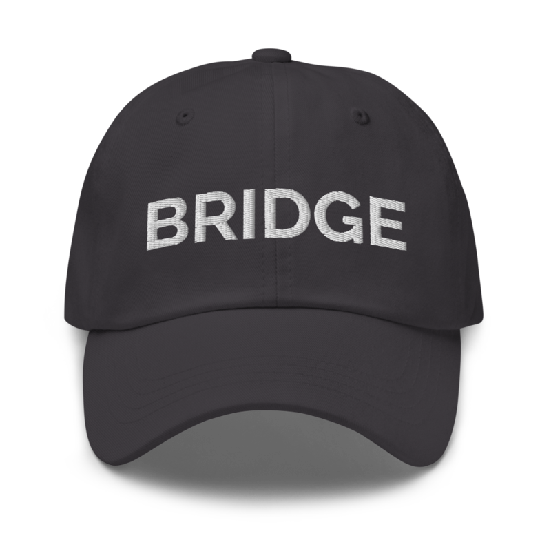 Bridge Hat - Dark Grey