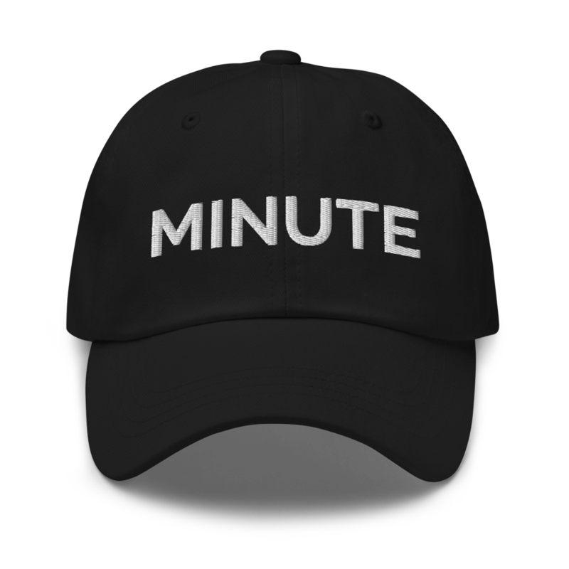Minute Hat - Black