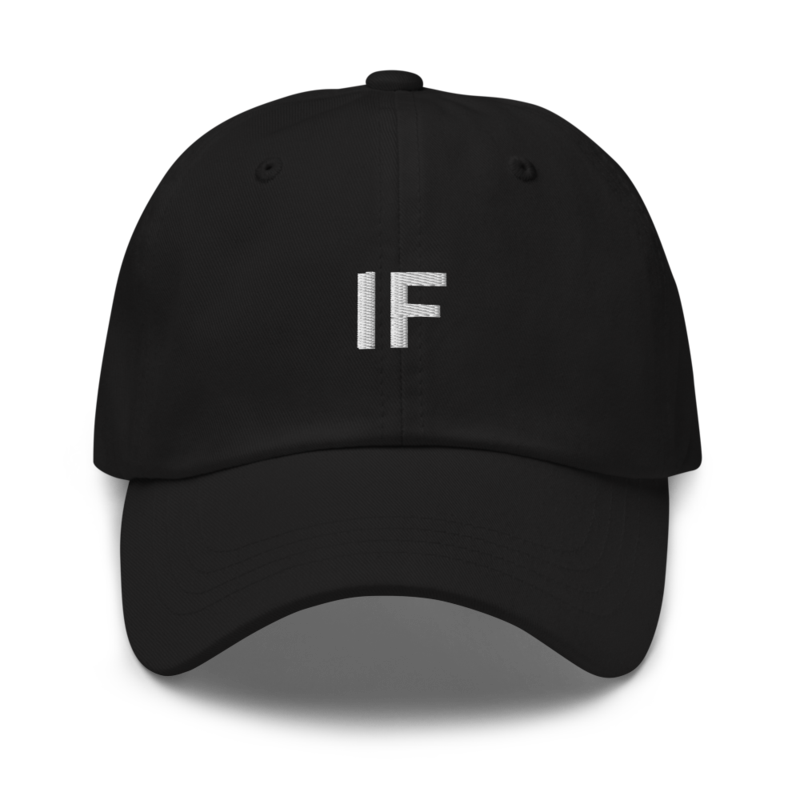 If Hat - Black