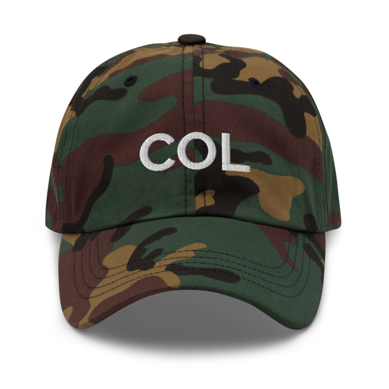 Col Hat - Green Camo