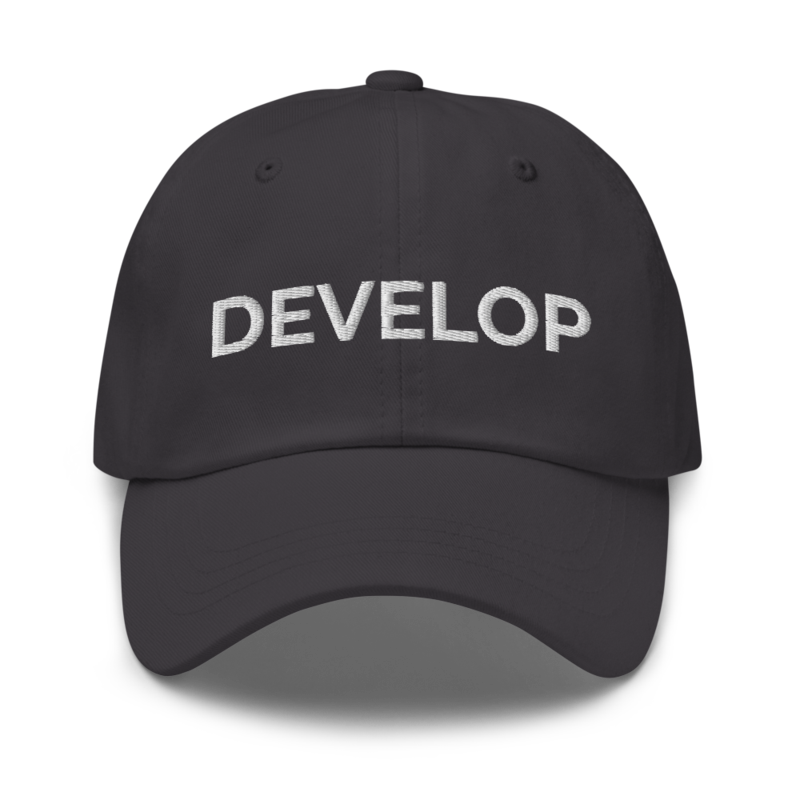 Develop Hat - Dark Grey