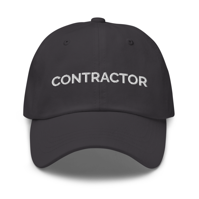Contractor Hat - Dark Grey