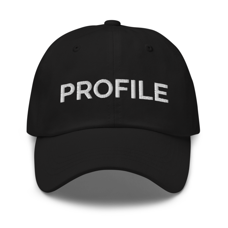 Profile Hat - Black