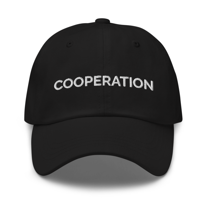 Cooperation Hat - Black