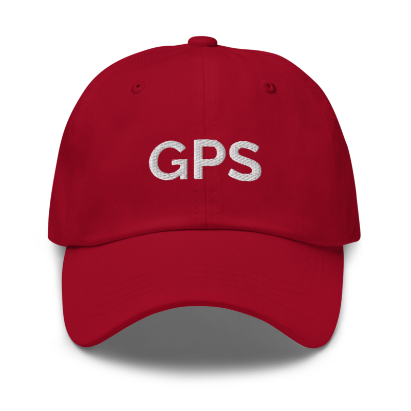 Gps Hat - Cranberry