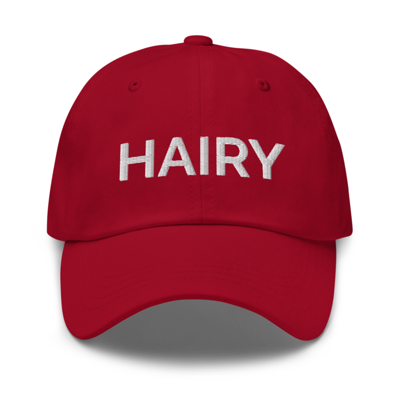 Hairy Hat - Cranberry
