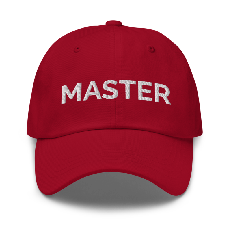 Master Hat - Cranberry