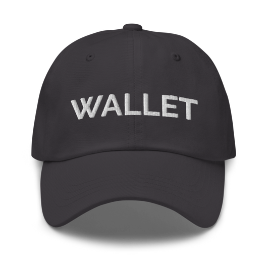 Wallet Hat - Dark Grey