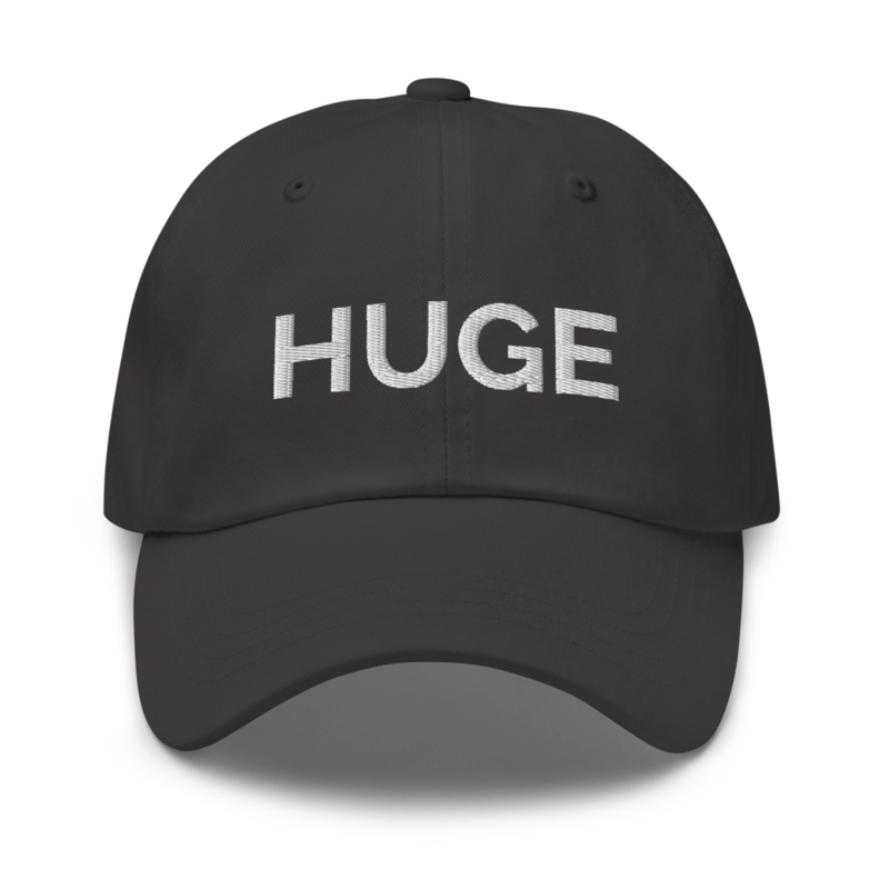 Huge Hat - Dark Grey