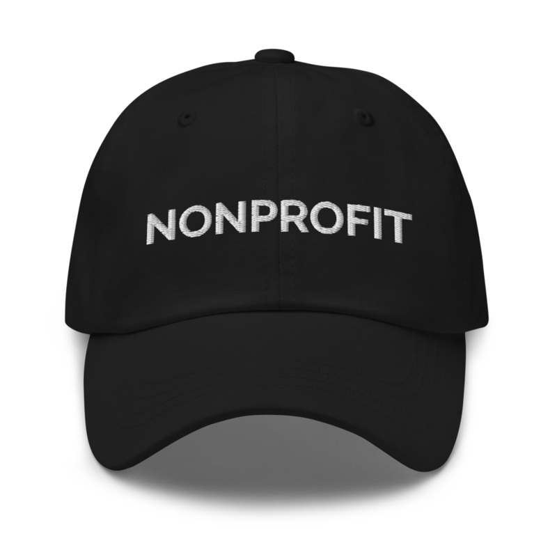 Nonprofit Hat - Black