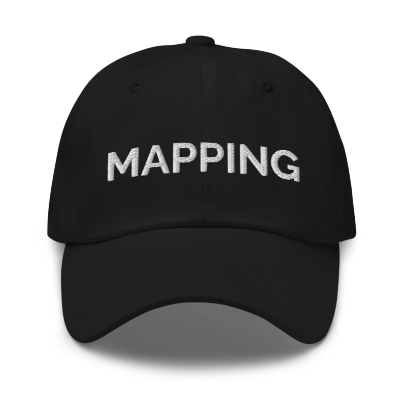 Mapping Hat - Black