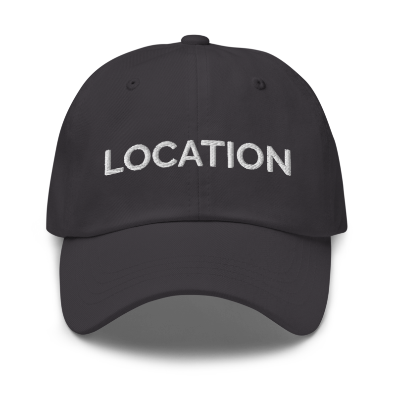 Location Hat - Dark Grey