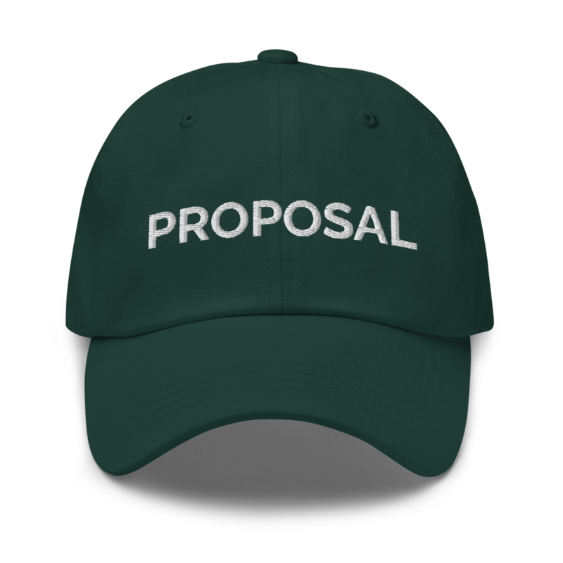 Proposal Hat - Spruce