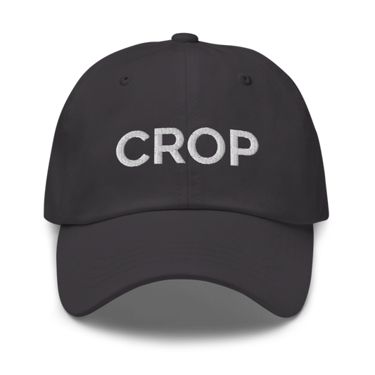 Crop Hat - Dark Grey