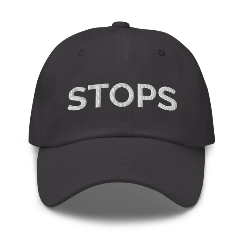 Stops Hat - Dark Grey