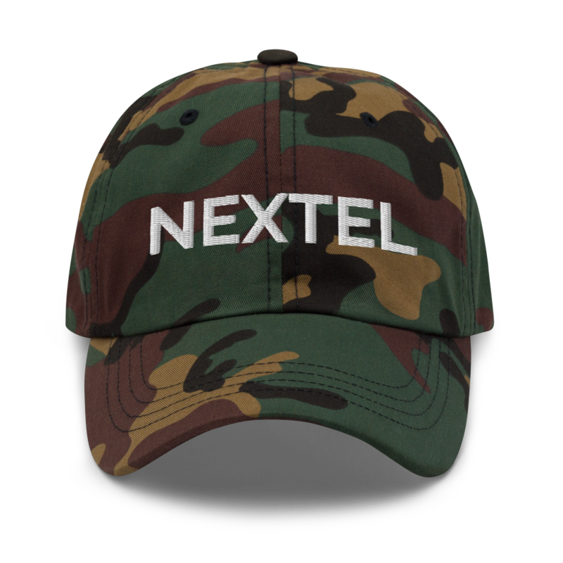Nextel Hat - Green Camo