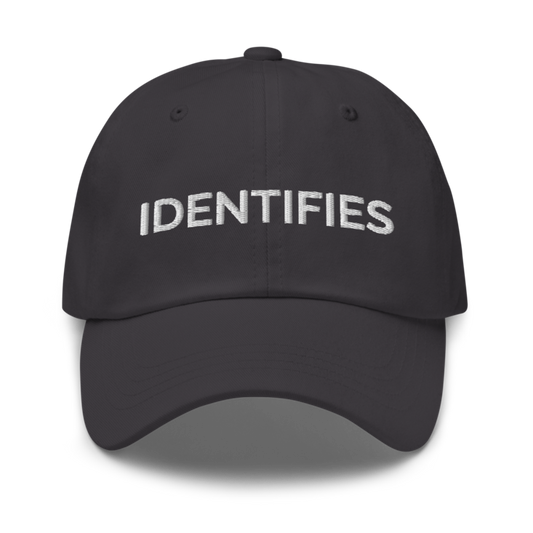 Identifies Hat - Dark Grey