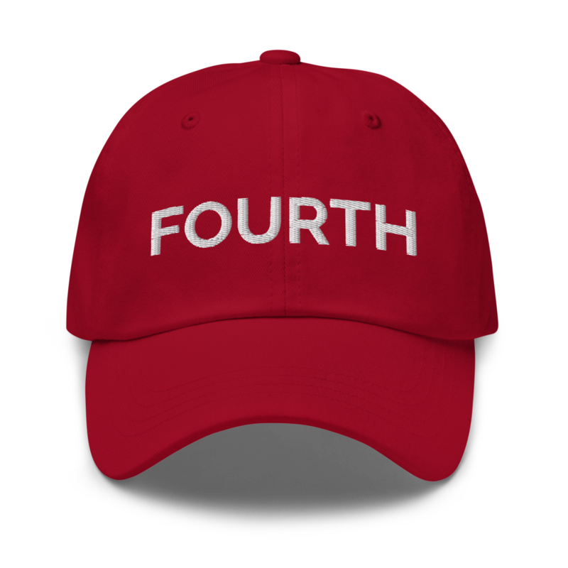 Fourth Hat - Cranberry