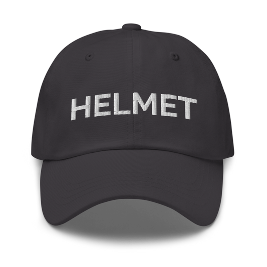 Helmet Hat - Dark Grey