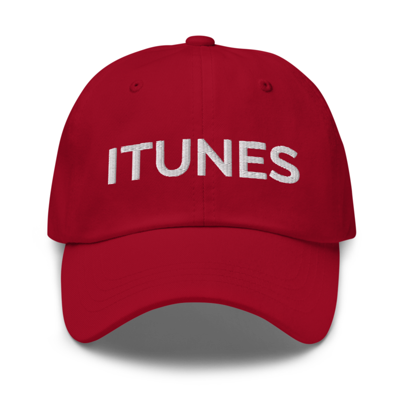Itunes Hat - Cranberry