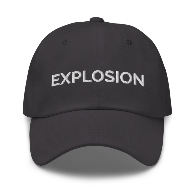 Explosion Hat - Dark Grey