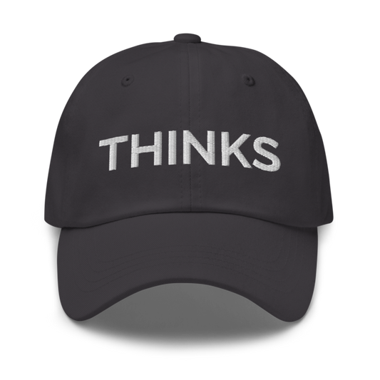 Thinks Hat - Dark Grey