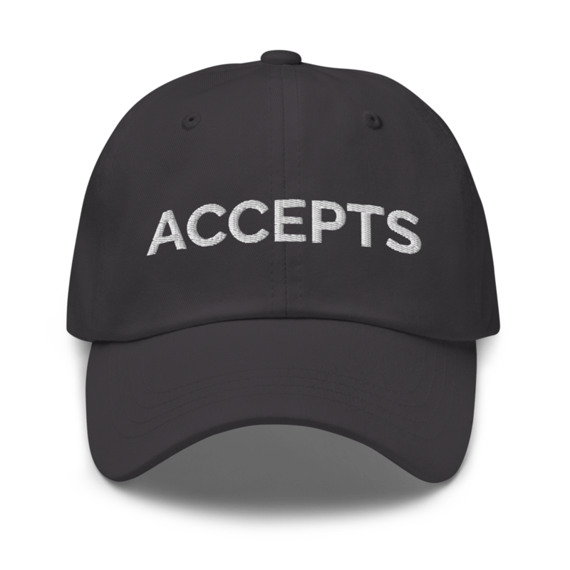 Accepts Hat - Dark Grey