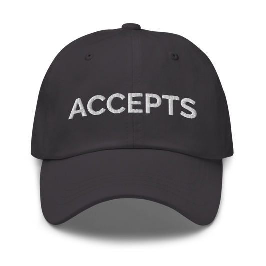 Accepts Hat - Dark Grey