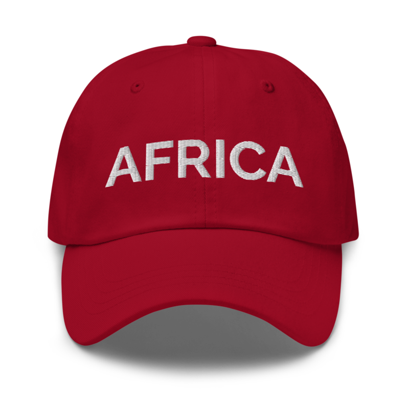 Africa Hat - Cranberry