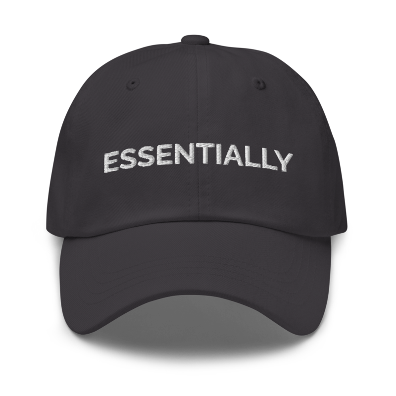 Essentially Hat - Dark Grey