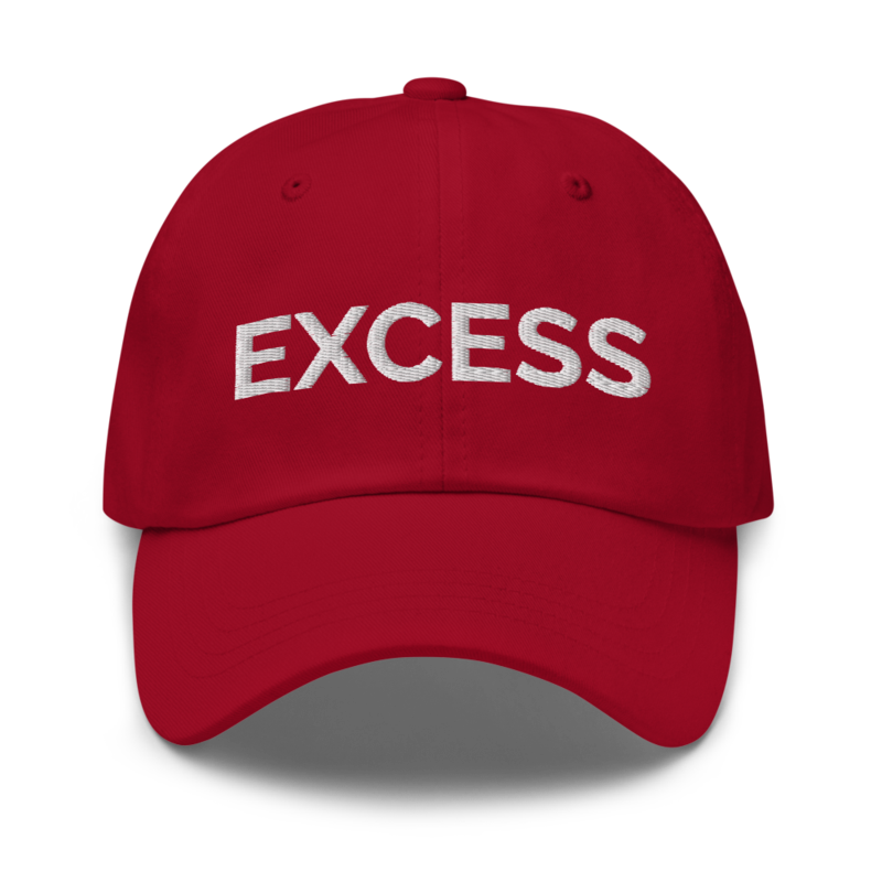 Excess Hat - Cranberry