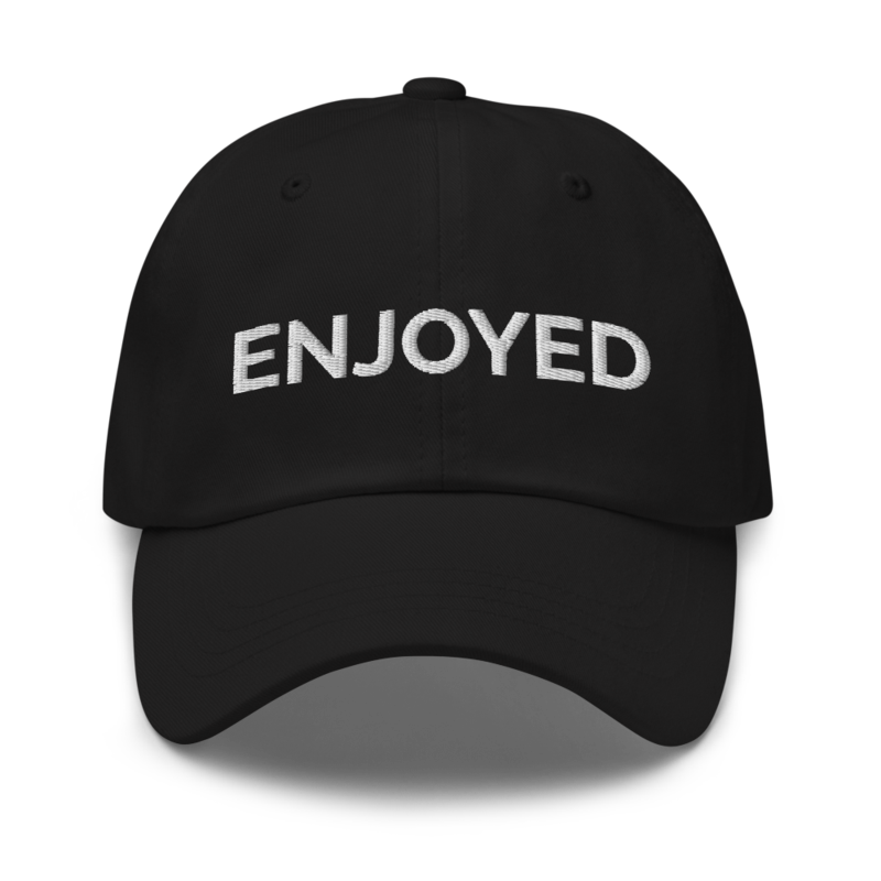 Enjoyed Hat - Black