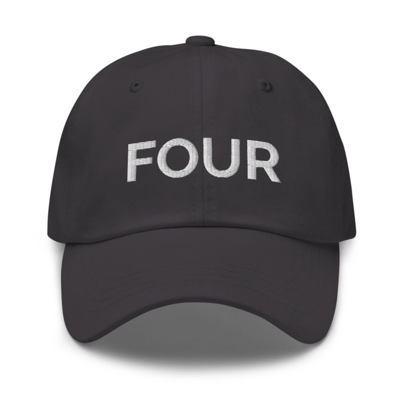 Four Hat - Dark Grey