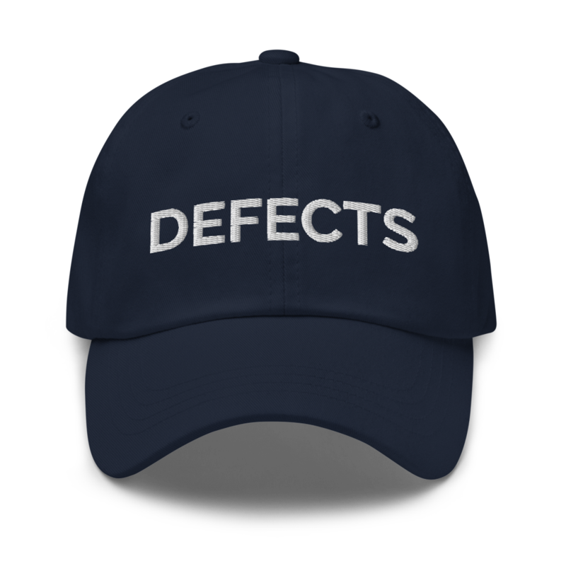 Defects Hat - Navy