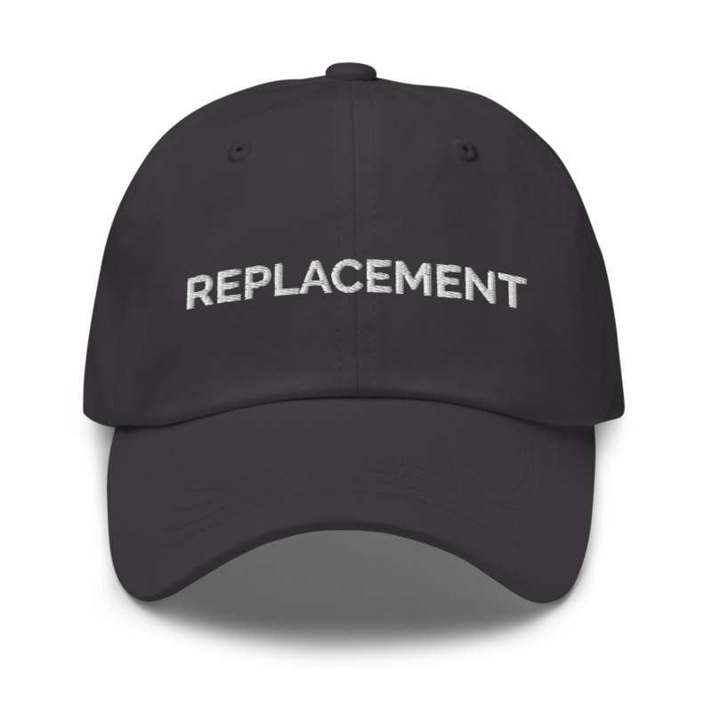 Replacement Hat - Dark Grey