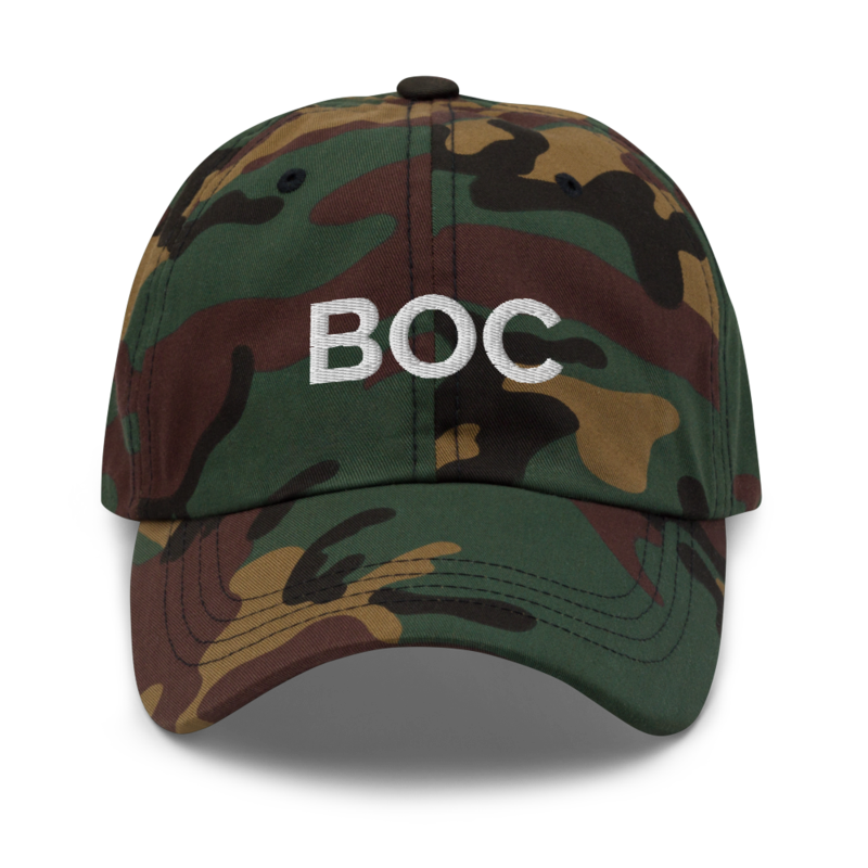 Boc Hat - Green Camo