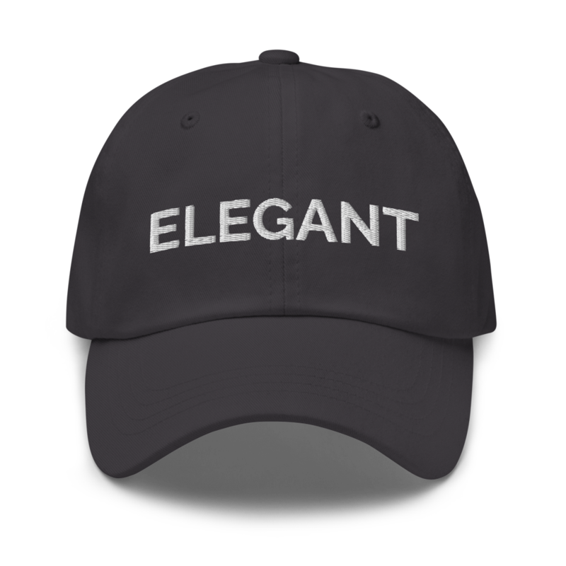 Elegant Hat - Dark Grey