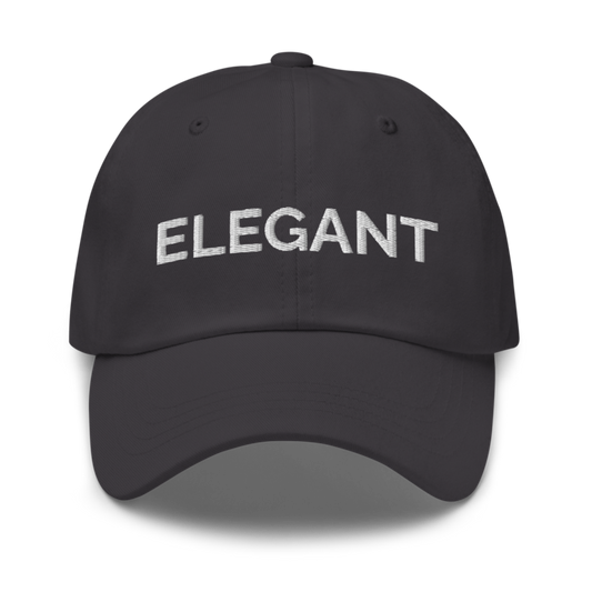Elegant Hat - Dark Grey