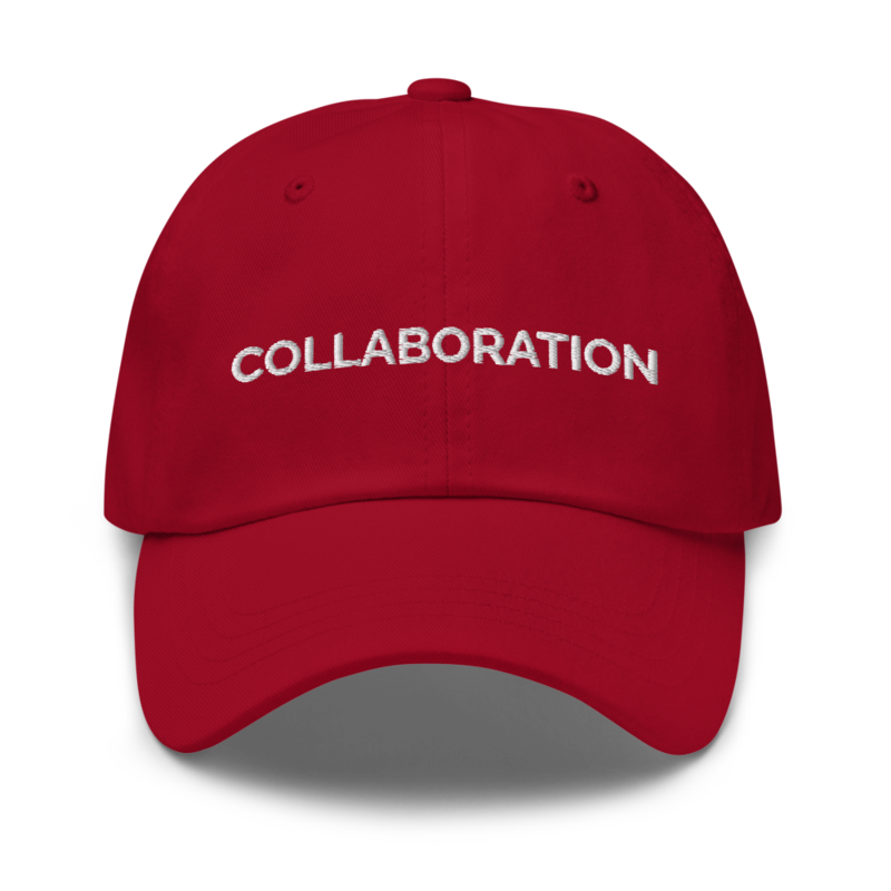 Collaboration Hat - Cranberry