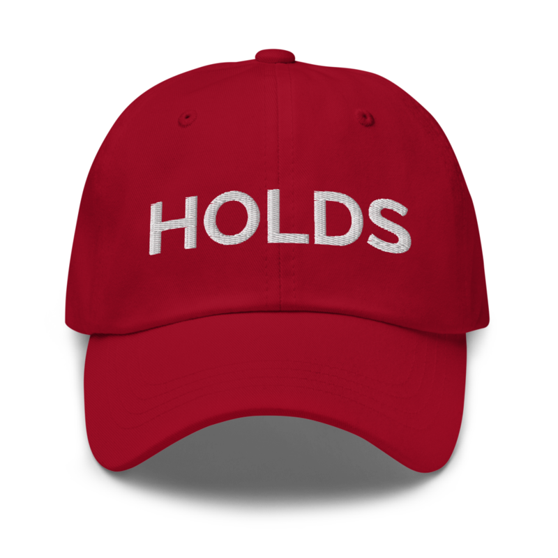 Holds Hat - Cranberry