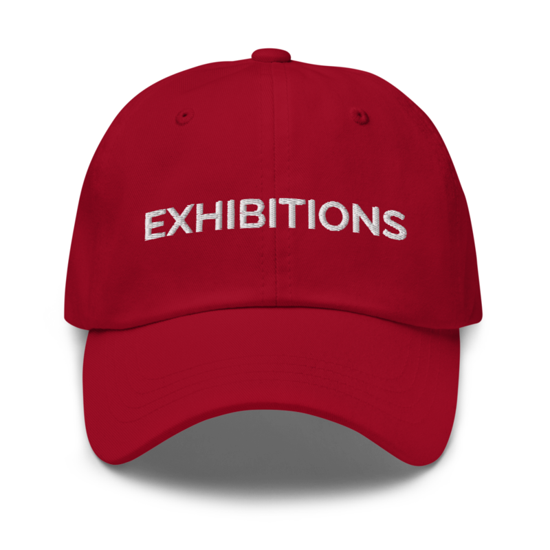Exhibitions Hat - Cranberry