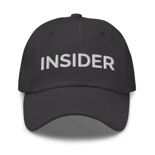 Insider Hat - Dark Grey