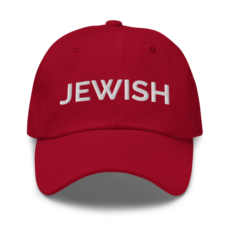 Jewish Hat - Cranberry